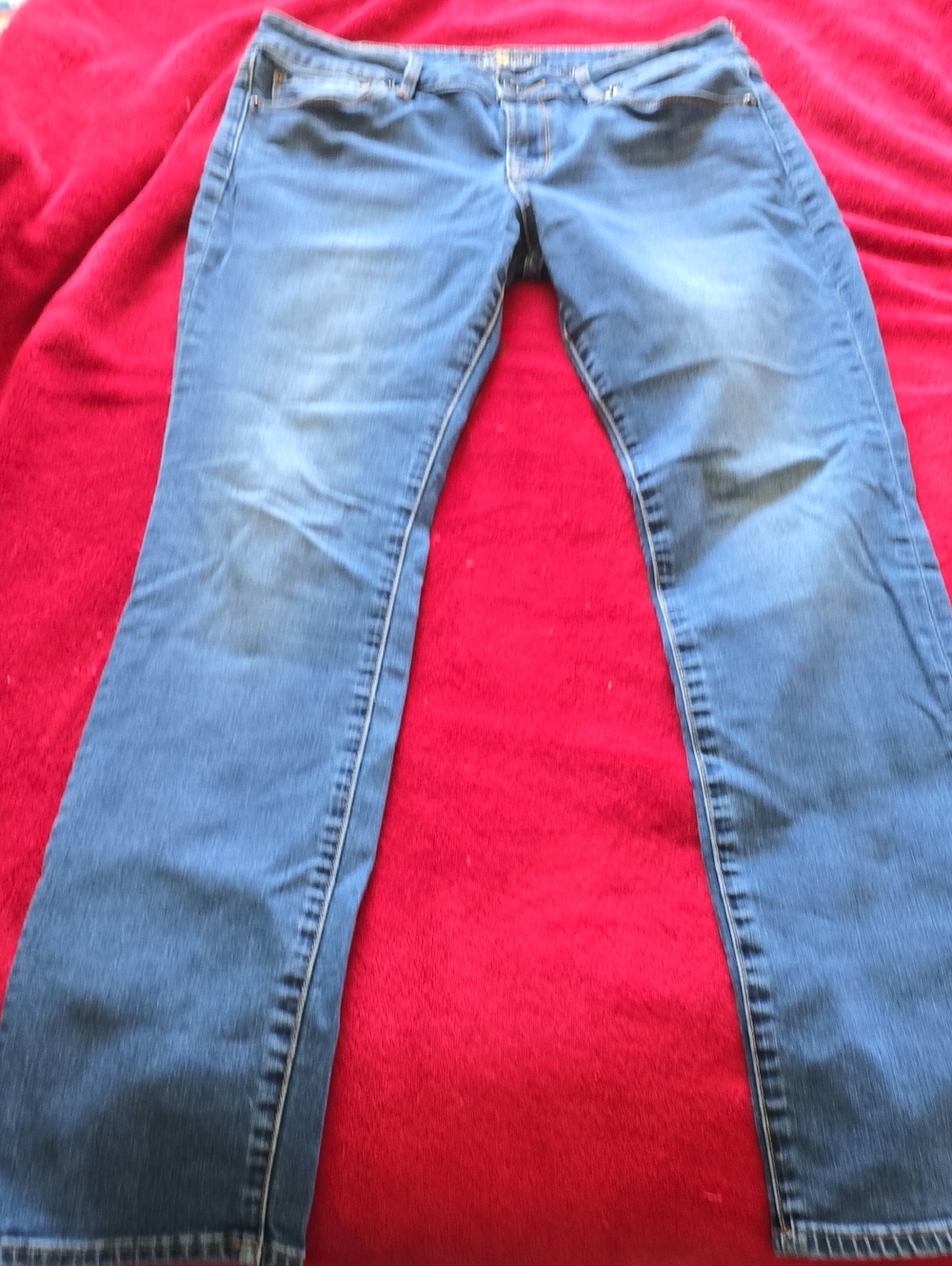 Lucky Brand Blue Denim Ankle Jeans